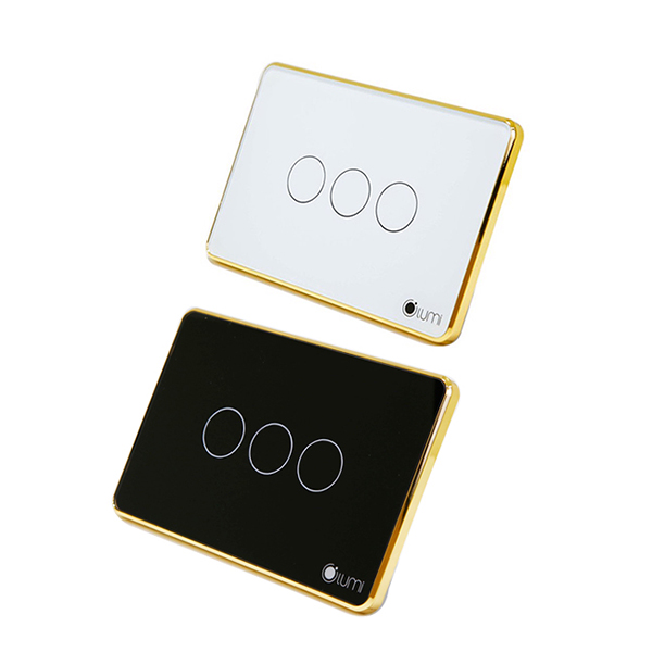 Công tắc cảm ứng 3 nút Lumi LM-S3