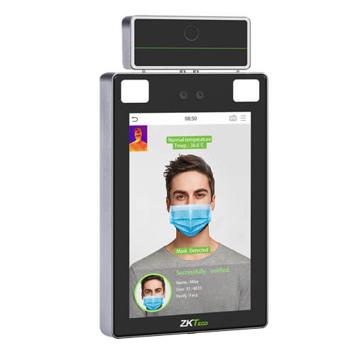 Máy Chấm Công Khuôn Mặt và đo nhiệt độ ProFaceX[TD]