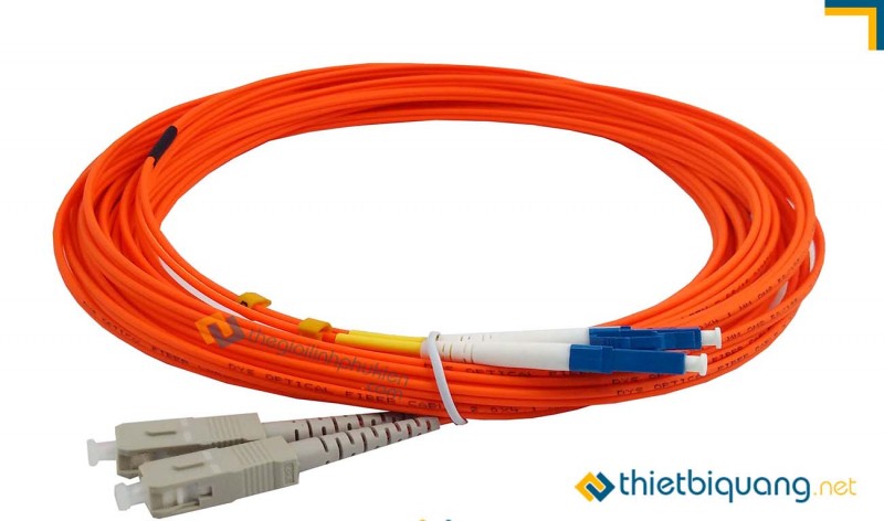 Dây nhảy quang duplex SC-LC multimode 