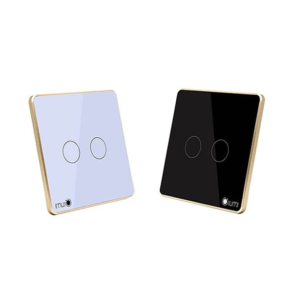 Công tắc cảm ứng 2 nút Lumi LM-S2